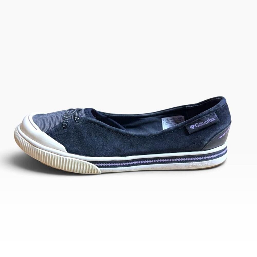 y2k Columbia Sportswear Women's Black Boat Shoes sz 6.5